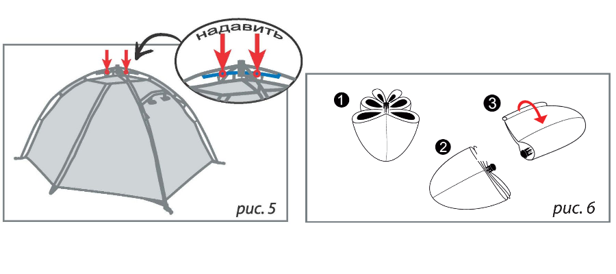 Процесс разборки палатки FLEX 3 PRO