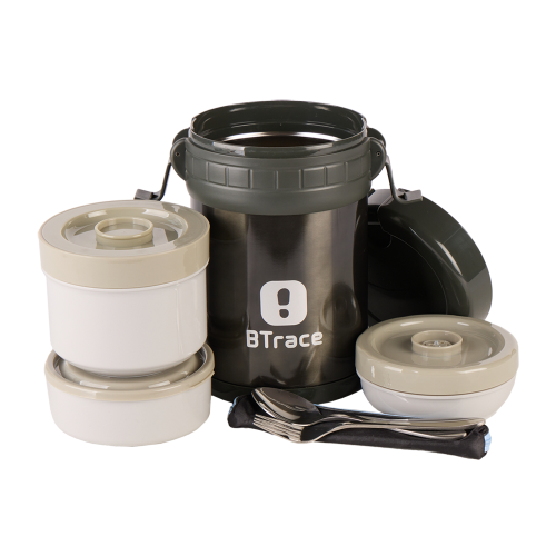 Термос пищевой BTrace 905-1500 серебристый 1500 мл